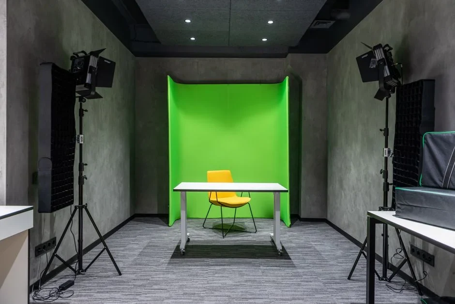 Espace studio pour une séance photo ou une production vidéo